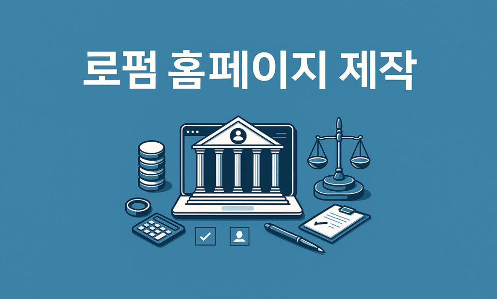 로펌홈페이지 제작