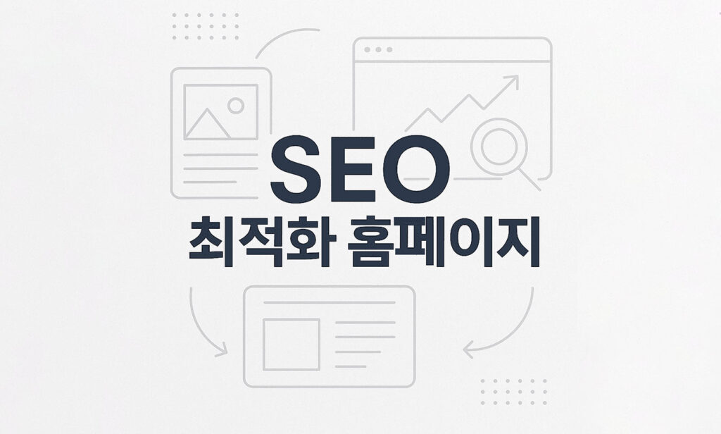 SEO 최적화 홈페이지