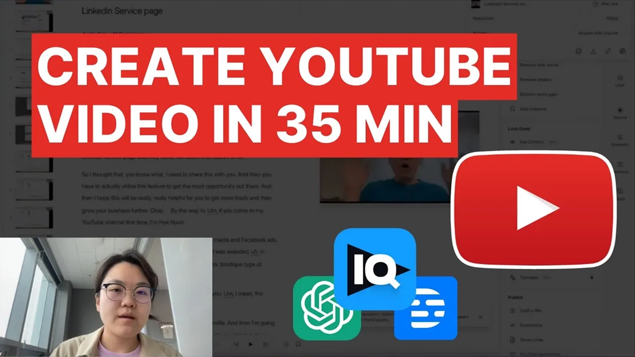Using AI to Create YouTube Content in 35 Minutes: The Ultimate Guide (With a Face)
