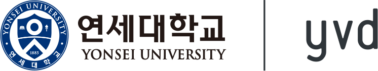 연세대학교 시각디자인과 졸업전시 logo