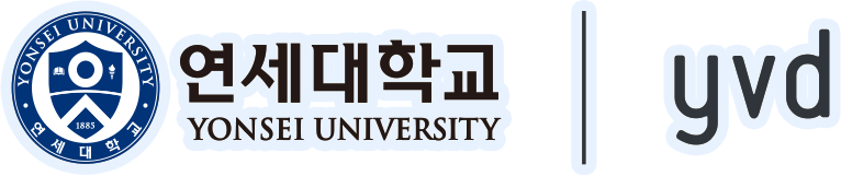연세대학교 시각디자인과 졸업전시 logo border